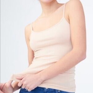 Women's Cream Spaghetti Strap Top​